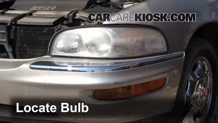 1998 Buick Park Avenue 3.8L V6 Lights Headlight (replace bulb)